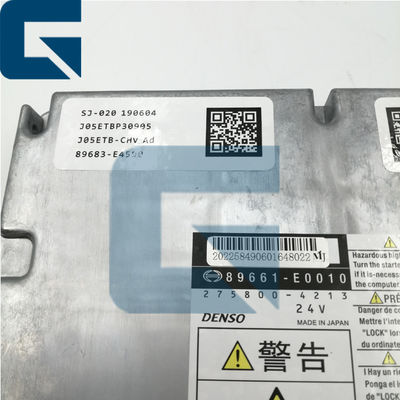89661-E0010 275800-4213 J05E Engine ECM ECU/Controller Panel For SK200-8  Excavator