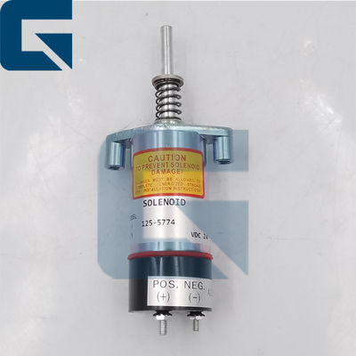 125-5774 1255774 Excavator Engine 3304 3306 Fuel Shutdown Solenoid Valve