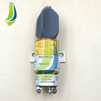 3864274 Stop Solenoid Valve 24V For R140LC-7 Spare Parts