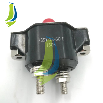 DH210-5 DH215-7 এক্সকাভেটর যন্ত্রাংশের জন্য 7851-13-60-I সার্কিট ব্রেকার